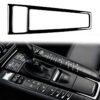 For Porsche Macan 2014-2021 Car Gear Panel Decorative Sticker, Left and Right Drive Universal