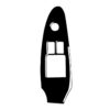 For Nissan 370Z Z34 2009- Car Driver Side Door Lift Panel Decorative Sticker, Right Drive