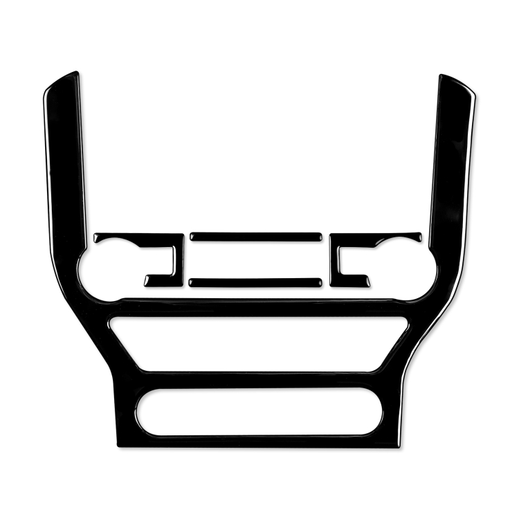 For Ford Mustang 2015-2020 Car Central Control CD Frame Decorative Sticker, Left and Right Drive Universal