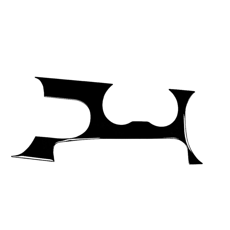 For Ford Mustang 2015-2020 Car Gear Position Panel Decorative Sticker, Left Drive