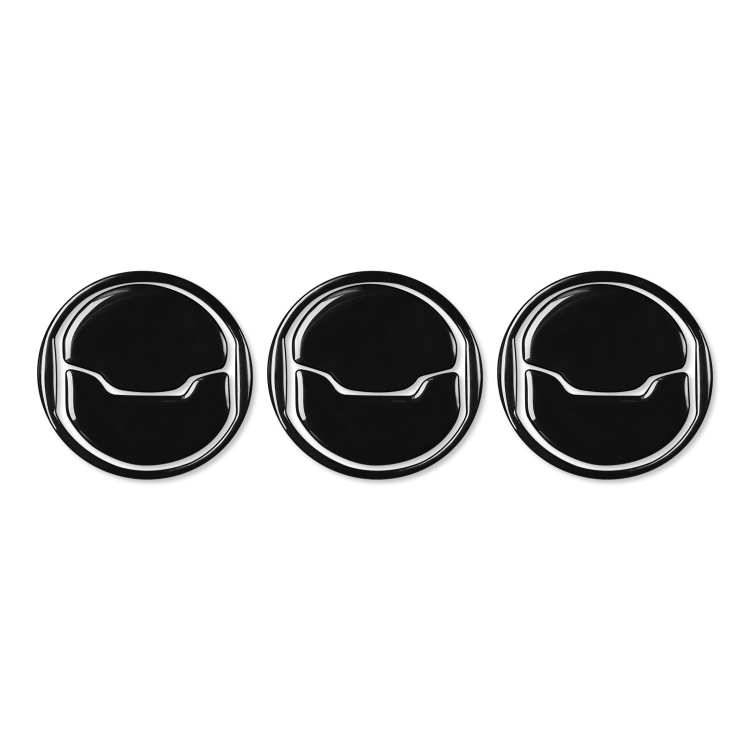 For Ford Mustang 2015-2020 9 in 1 Car Air Outlet Decorative Sticker, Left and Right Drive Universal