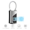 Anytek USB Charging Waterproof Anti-theft Non-password Electrically Intelligent Fingerprint Padlock Size:3.2cm × 3.5cm × 9cm