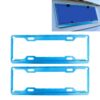 2 PCS Car License Plate Frames Car Styling License Plate Frame Aluminum Alloy Universal License Plate Holder Car Accessories
