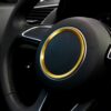 Car Aluminum Steering Wheel Decoration Ring For Audi
