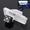 656x492 Effective Pixel HD Waterproof 4 LED Night Vision Wide Angle Car Rear View Backup Reverse Camera for Hyundai IX25 2014-2017 / IX35 2018