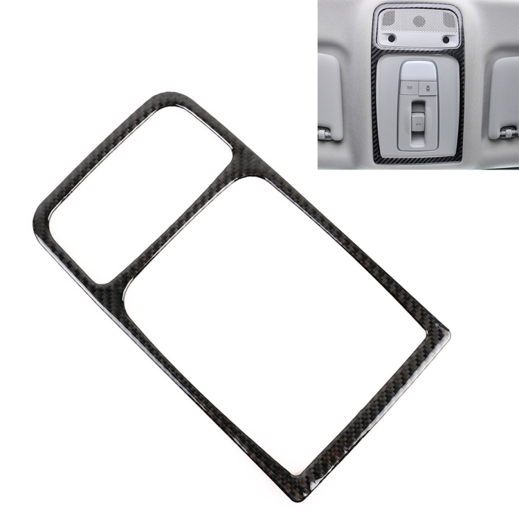 Car Carbon Fiber Roof Light Decorative Frame for Audi A3 2014-2018