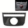 Car Carbon Fiber Rear Air Outlet Decorative Panel for Audi A3 2014-2018