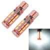2 PCS T10 / W5W / 168 / 194 DC12V / 2.8W / 6000K / 200LM 27LEDs SMD-4014 Car Clearance Light