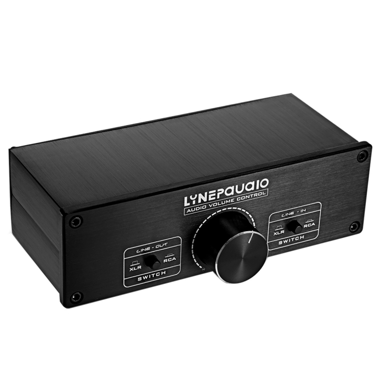 LINEPAUDIO A967 Full-balanced Passive PreAmp Active Speaker Two-channel Volume Controller