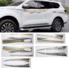 5 PCS SUV Body Decorative Strip Brand Car Streamline Shining Sticker for Nissan TERRA 2019