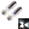 2 PCS 1156/BA15S  350LM 6000K 30W White Light 6 LED Canbus Car Reversing Light / Turn Light, DC 12V