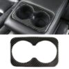 Car Water Cup Carbon Fiber Decorative Sticker for Jeep Grand Cherokee 2011-2018