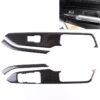 4 PCS Car Door Lift Window Regulator Button Decorative Sticker for Ford Mustang 2015-2020