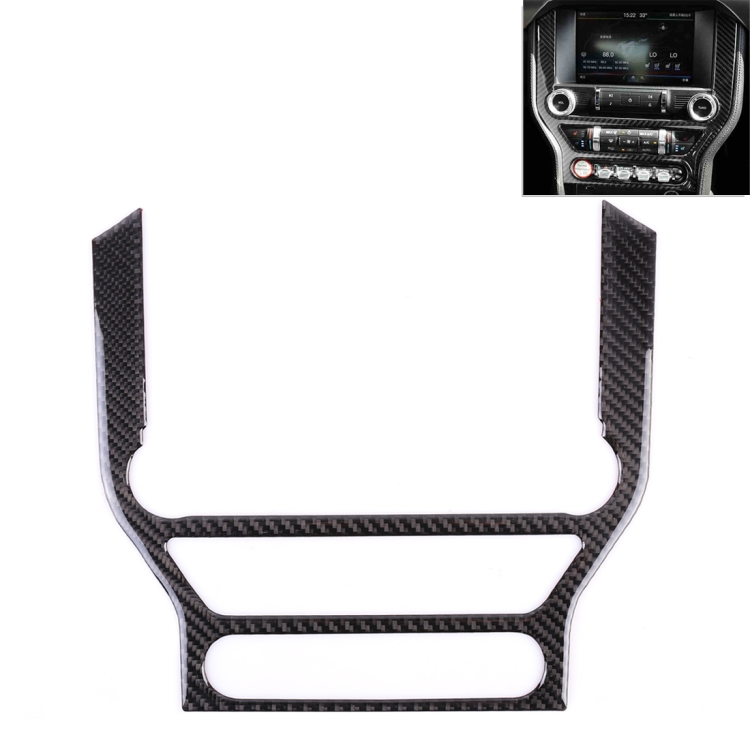 Car Central Control Panel Decorative Sticker for Ford Mustang 2015-2020
