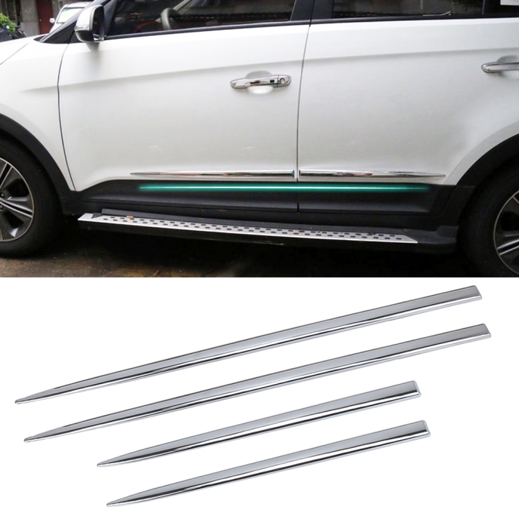 4 PCS Universal Car Door Anti-collision Strip Protection Guards