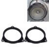 2 PCS Car Auto ABS Loudspeaker Base Protection Cover Holder Mat for Nissan and Toyota