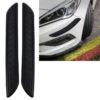 2 PCS Universal Car Auto Rubber Body Bumper Guard Protector Strip Sticker