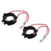1 Pair H7 LED Headlight Bulb Retainers Holder Adapter for VW Volkswagen Golf 5 MK5 GTI Jetta