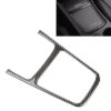 Car Carbon Fiber Central Control Panel Frame Decorative Sticker for Mercedes-Benz GLA 2015-2018