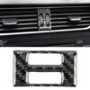 Car Carbon Fiber Air Conditioning Switch Decorative Sticker for Audi A4L / A5 / Q5 2009-2016