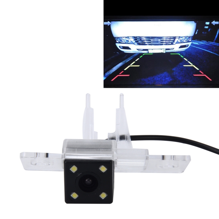 656×492 Effective Pixel  NTSC 60HZ CMOS II Waterproof Car Rear View Backup Camera With 4 LED Lamps for Volkswagen 2008-2010 Version Touareg