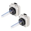 2 PCS D1S 35W 3800 LM 8000K HID Bulbs Xenon Lights Lamps, DC 12V