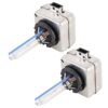 2 PCS D3S 35W 3800 LM 8000K HID Bulbs Xenon Lights Lamps, DC 12V