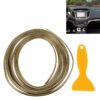 5m Flexible Trim For DIY Automobile Car Interior Exterior Moulding Trim Decorative Line Strip with Film Scraper