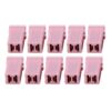 10 PCS Vehicle Car Plastic Shell Straight Female Terminal Push in Blade Cartridge PAL Fuse 30Amp 32V