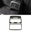 3 PCS Car Carbon Fiber Rear Air Outlet Decorative Sticker for Volkswagen Touareg 2011-2018