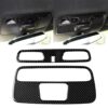 2 in 1 Car Carbon Fiber Dome Light Panel Decorative Sticker for Chevrolet Camaro 2016