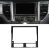 Carbon Fiber Car Navigation Panel Decorative Sticker for Porsche Macan