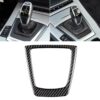 Car Carbon Fiber Gear Position Panel Solid Color Decorative Sticker for BMW Z4 2009-2015