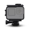 For GoPro HERO10 Black / HERO9 Black Plastic Frame Mount Protective Case with Base Buckle & Long Screw