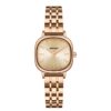 SANDA P1098 Simple Bar Scale Oval Dial Quartz Watch for Women