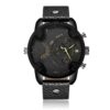 CAGARNY 6819 Multifunctional Dual Time Zone Quartz Business Sport Watch for Men