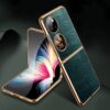 Genuine Leather Crocodile Texture Folding Phone Case
