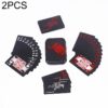 2 PCS Plastic Waterproof PVC Poker Cards