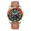 Ochstin 5019G Fashion Business Waterproof Leather Strap Quartz Watch