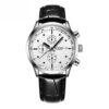 Ochstin 6042B Multifunctional Business Leather Waterproof Luminous Quartz Men Watch