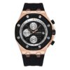 Multifunctional Quartz Waterproof TPU Strap Men Watch