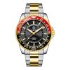 Multifunctional Quartz Waterproof Luminous Steel Strap Men Watch