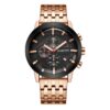 Fashion Steel Strap Multifunctional Quartz Men Watch