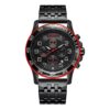 Fashion Steel Strap Multifunctional Quartz Men Watch