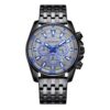 Fashion Steel Strap Multifunctional Quartz Men Watch