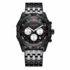 Fashion Steel Strap Multifunctional Quartz Men Watch