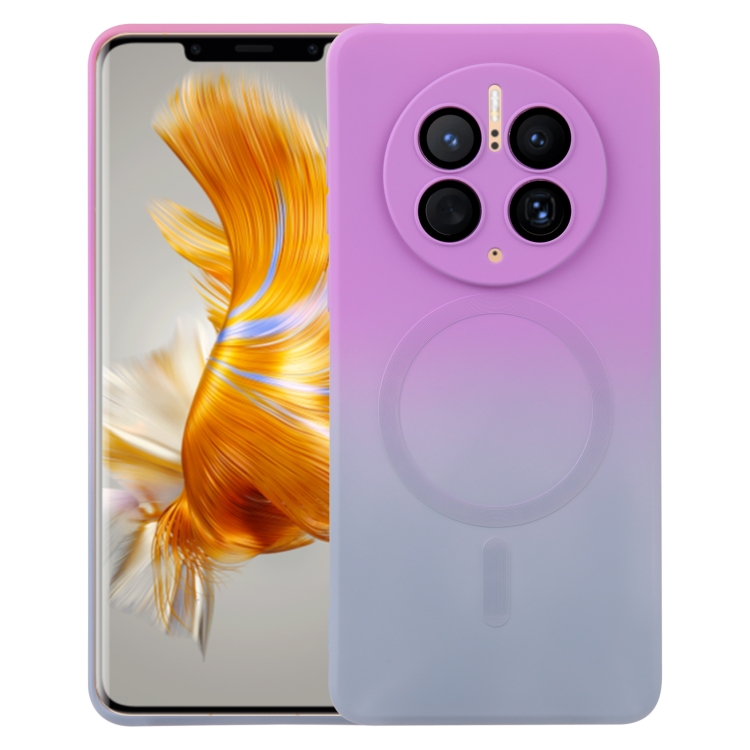 Liquid TPU Silicone Gradient MagSafe Phone Case