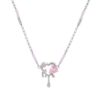Ladies Light Luxury Bowknot Necklace Clavicle Chain