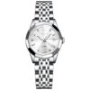OLEVS 9931 Women Butterfly Buckle Luminous Waterproof Quartz Watch