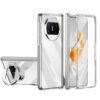 Integrated Electroplating PC Folding Phone Case with Hinge
